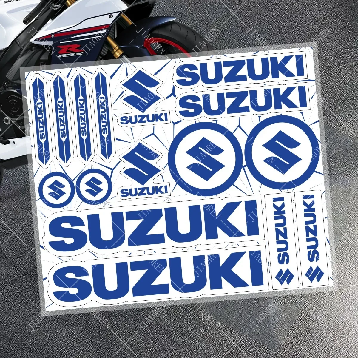 Vinyl Suzuki Sticker Logo Helmet Car Tank Decal image 3