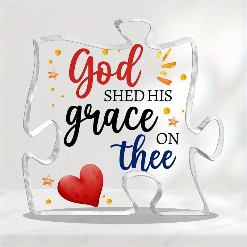 Patriotic God Bless Home Sign With Bible Verse For July 4Th
