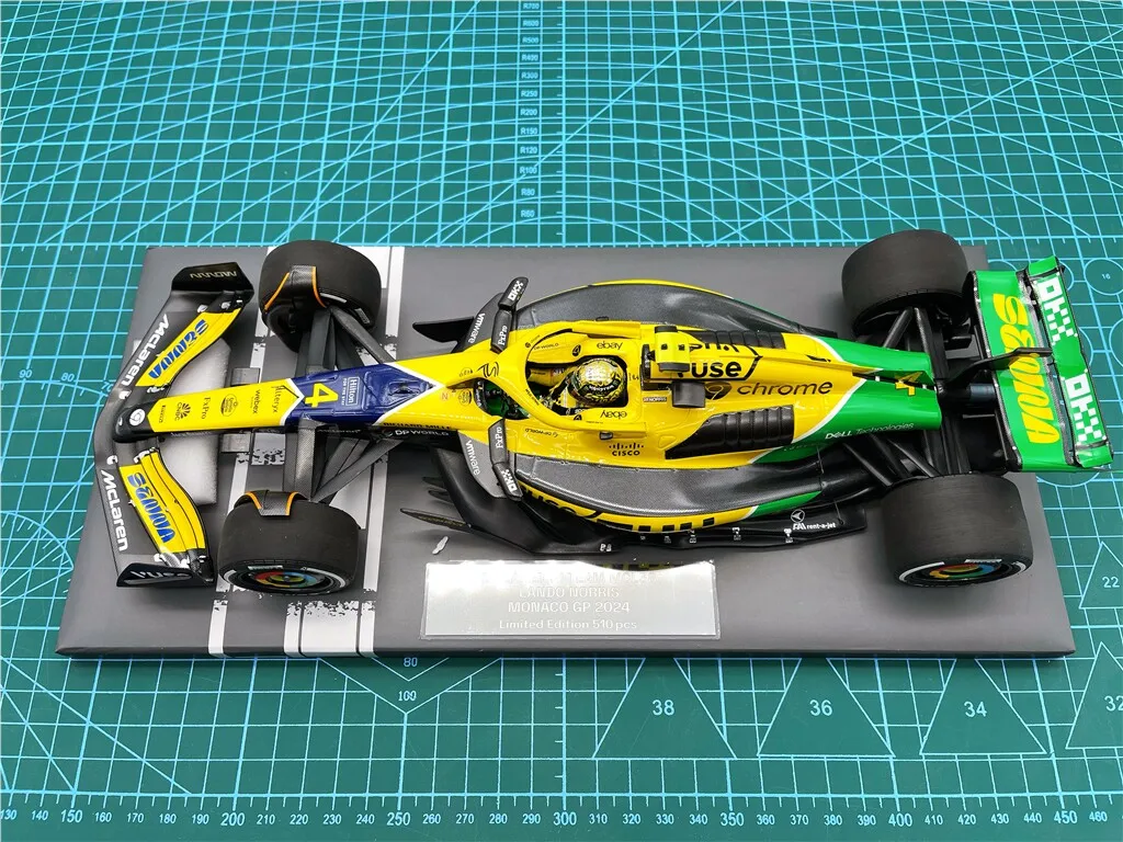 

Minichamps 1:18 F1 MCL38 Norris Monaco 2024 Simulation Limited Edition Resin Metal Static Car Model Toy Gift