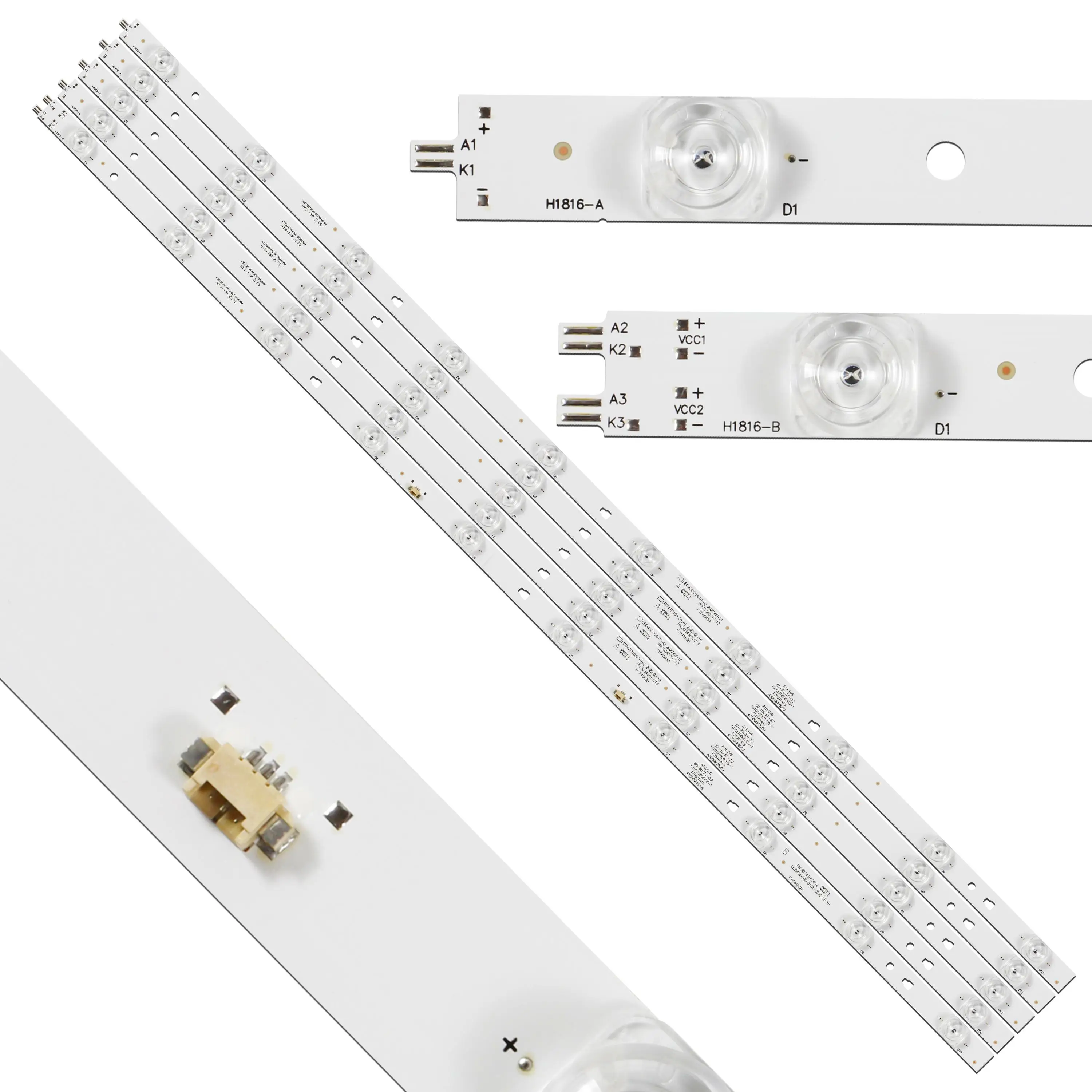 

LED Backlight strip For LED43D10A-ZC14FG-07 30343010217 LED43D10B-ZC14FG-07 30343010218 30343010213 30343010214