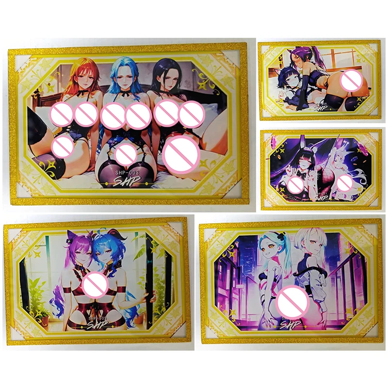 

Аниме История богини SHP Series карты Robin Nami Vivi Ganyu Nakano Yotsuba коллекционные карты подарки на день рождения детские игрушки