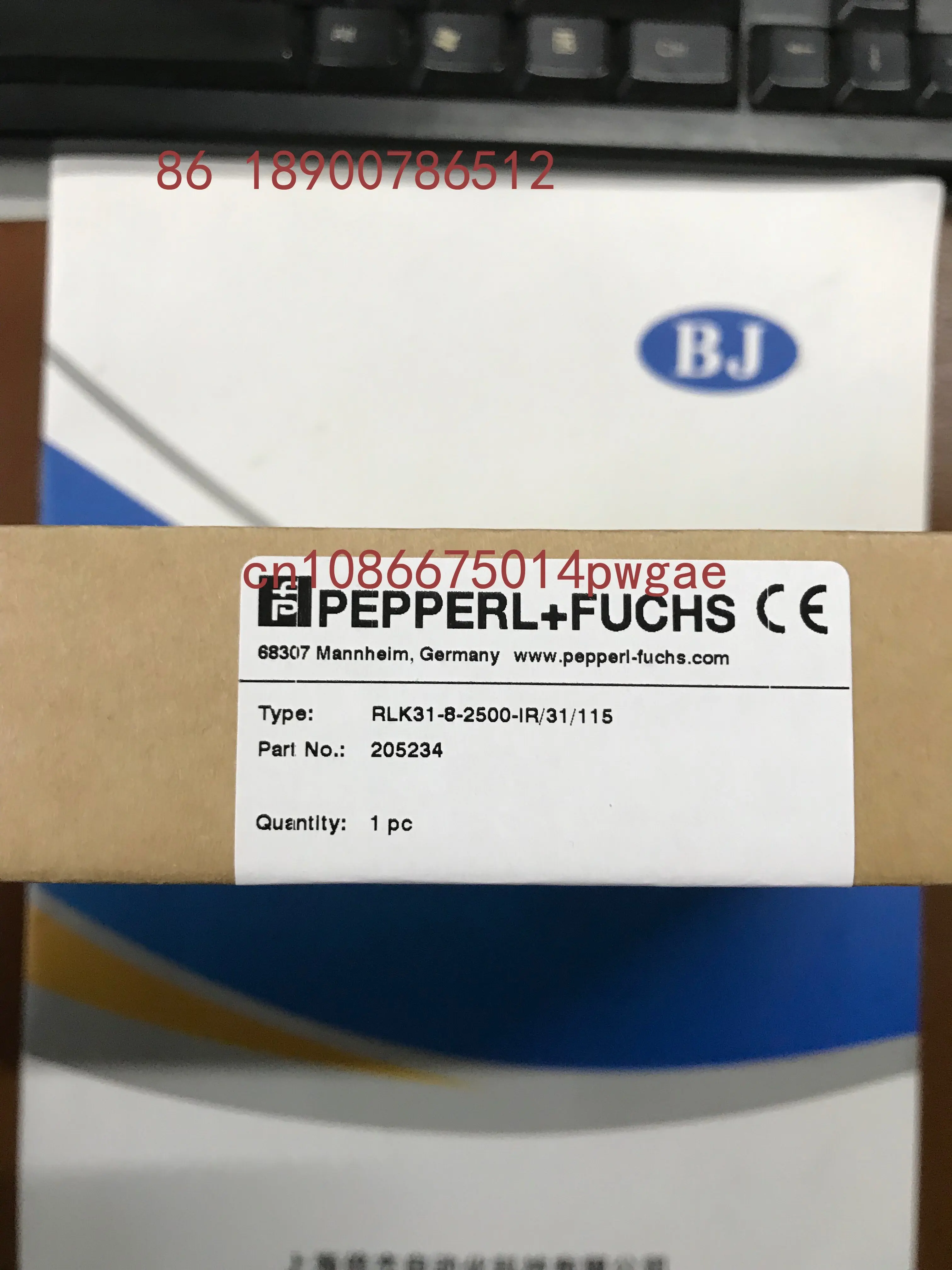 Pepperl + Fuchs RLK31-8-2500-IR/31/115 Diffuse reflection photoelectric sensor order number 205234