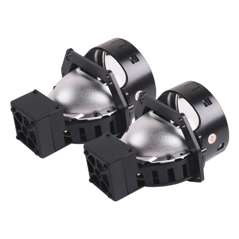 SANVI A6 3 inch Bi Led Projector Lenses 12V 5500K Headlight For Hella 3R G5 H1 H4 H7 9005 9006 Car Auto Led Lights Retrofit