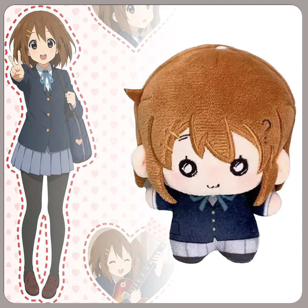 10cm K-on! Cotton Plush Toys Hirasawa Yui Mio Mugi Anime Tainaka Ritsu Cotton Doll Kawaii Toys Valentine Birthday Gift for Girls