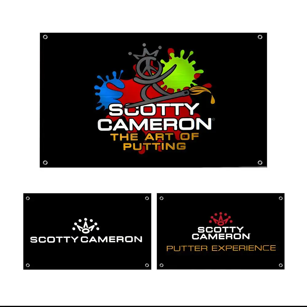 S-Scotty C-Cameron Flags Custom Wall Hanging Background Art Banner For Bedroom Home Living Room Outdoor Decor