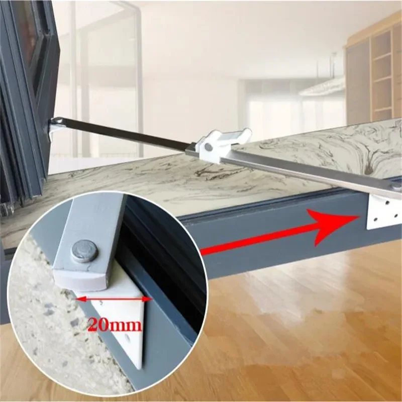 Color Steel Window Wind Brace Retractable Wind Support Limiter Angle Controller Safety Fixed Sliding Door Window Accessories
