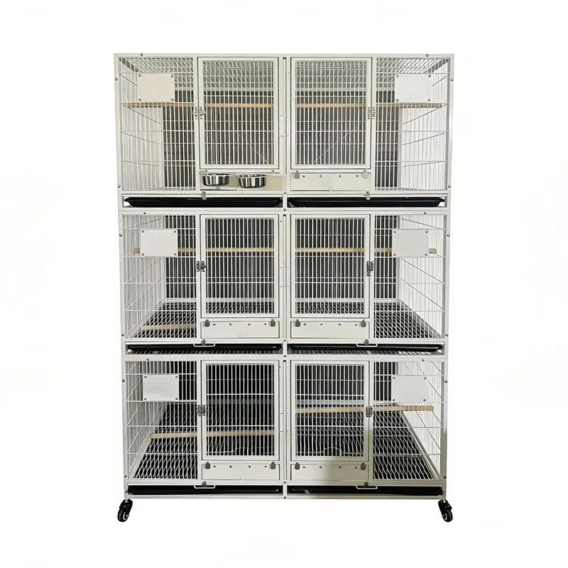 Parrot cage, customizable bird cage, large bird cage, structurally stable, bird cage