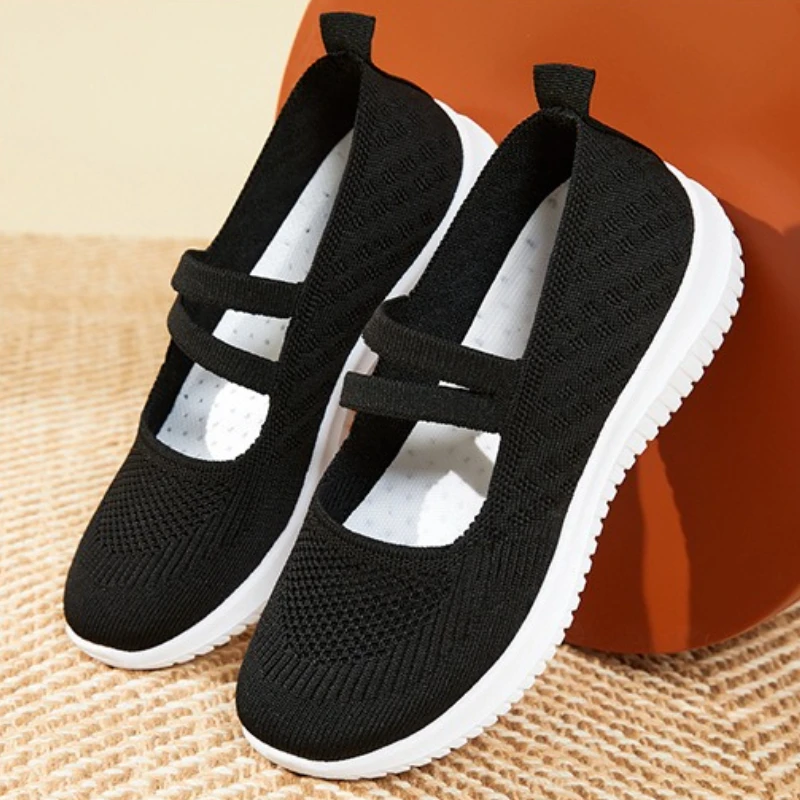 

Women's Shoes Soft Sole Womens Vulcanized Shoes Breathable Moms Shoes Lightweight Summer Women Sneakers 2025 New Tenis De Mujer