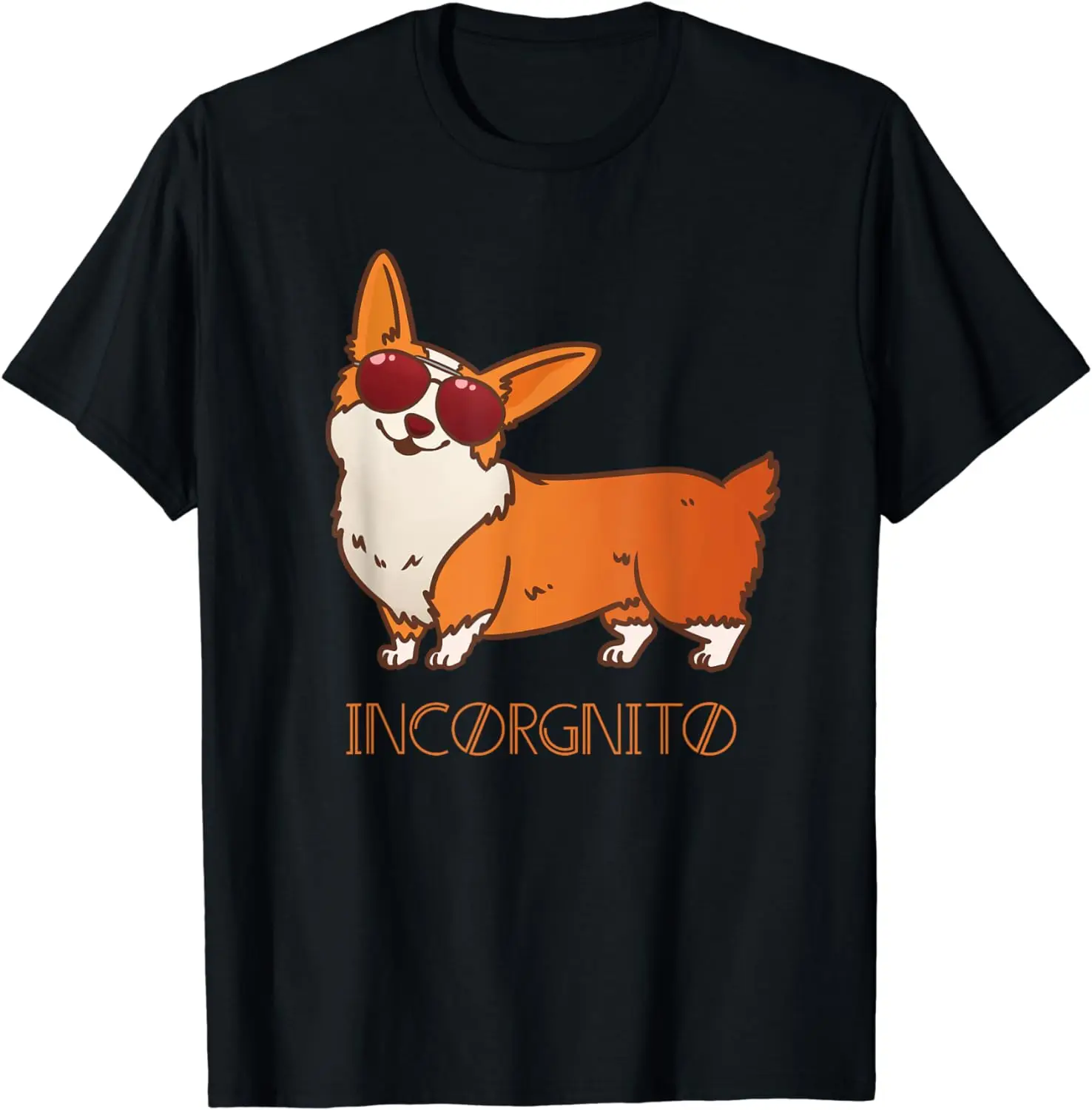 Corgi Shirt Incorgnito Pun Dog Pet Corgi Lover Corgi Mom Dad T-Shirt