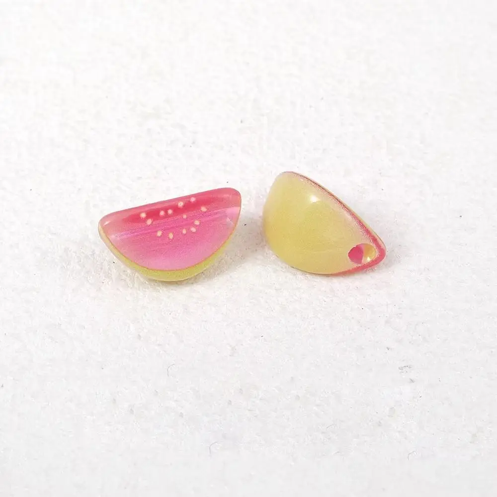 15PCS Acrylic Loose Spacer Beads Hole Drilled Lightweight DIY Pendant Beads 10x18mm Size Acrylic Beads For Jewelry Making