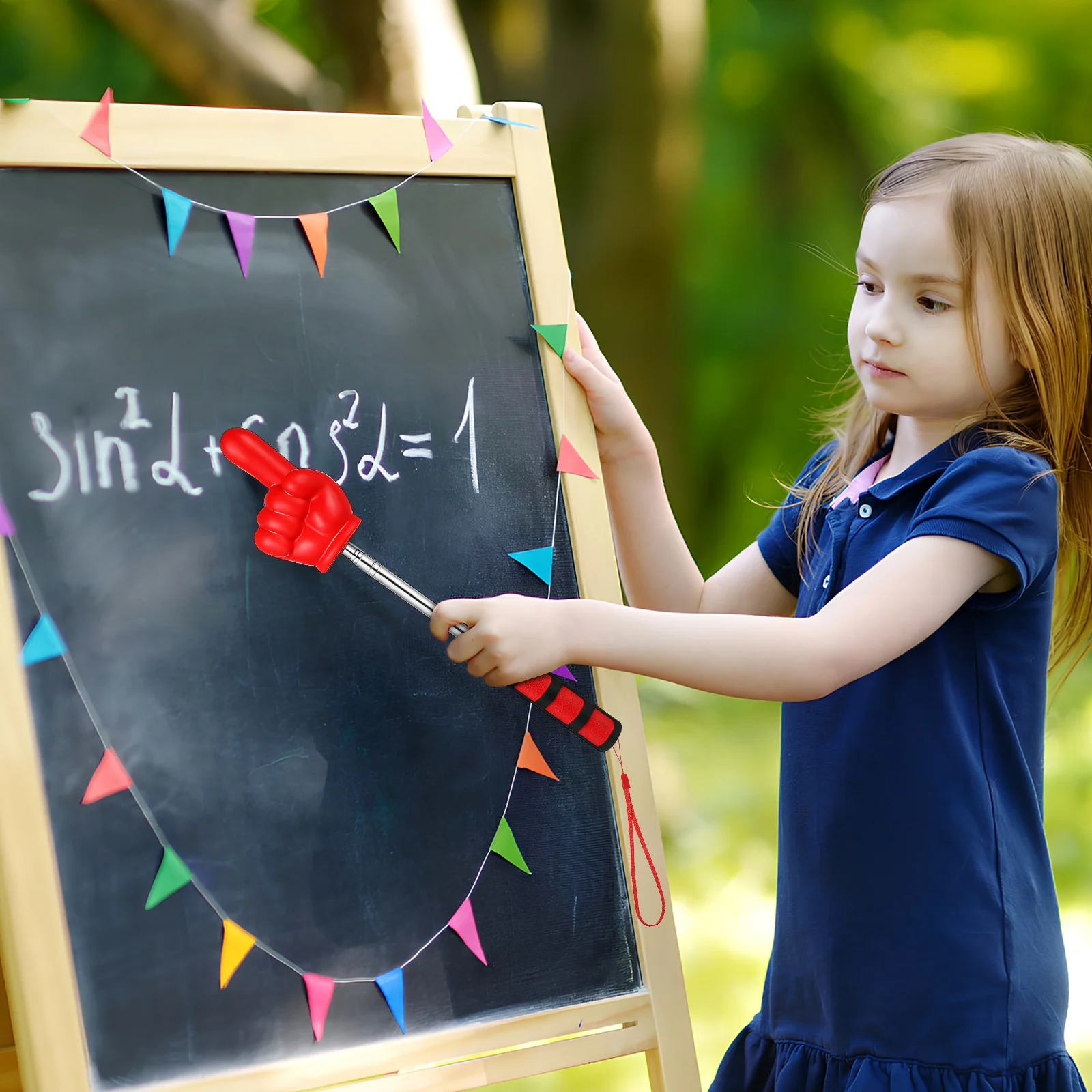 Telescopic Teachers Pointer Stick Mini Hand Pointer, Portable,Presentation Pointer Hand Whiteboard Pointer For Office Teacher