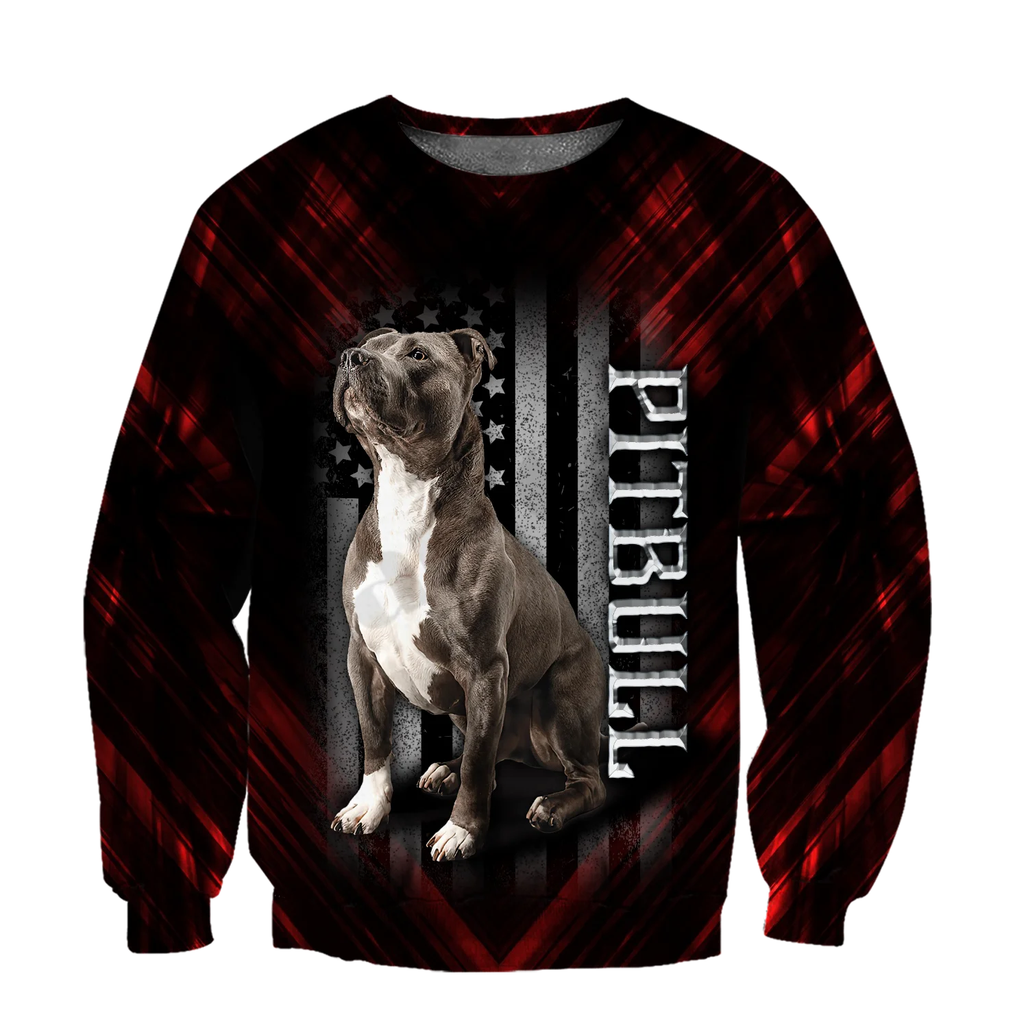 PLstar Cosmos Newest 3D Print Pitbull Lover Pet Dog Animal Harajuku Streetwear Casual Unique Unisex Hoodies/Sweatshirt/Zip q-1