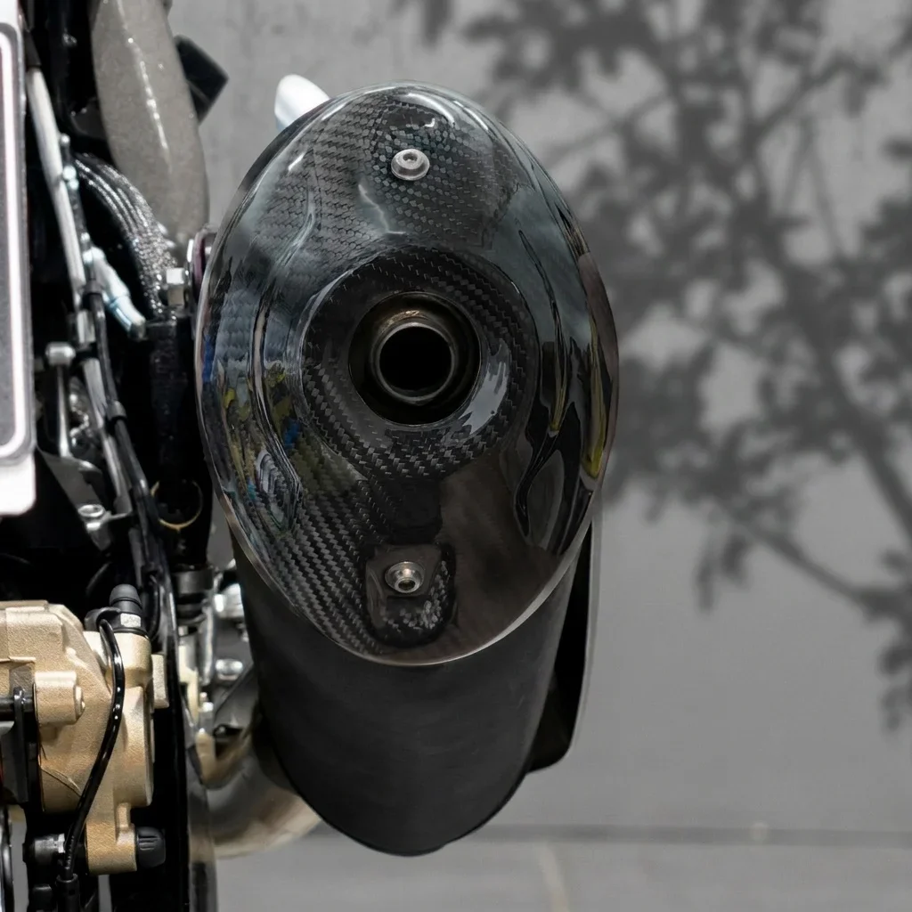 Motorcycle Carbon Fiber Exhaust Protection Cover for BMW G310R 2016-2026