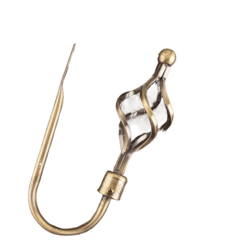2pcs/set Curtain Tieback Holder Hooks Tie Backs Bedroom Living Room Curtain Decoration Accessories Holdback Wall Curtain Hooks