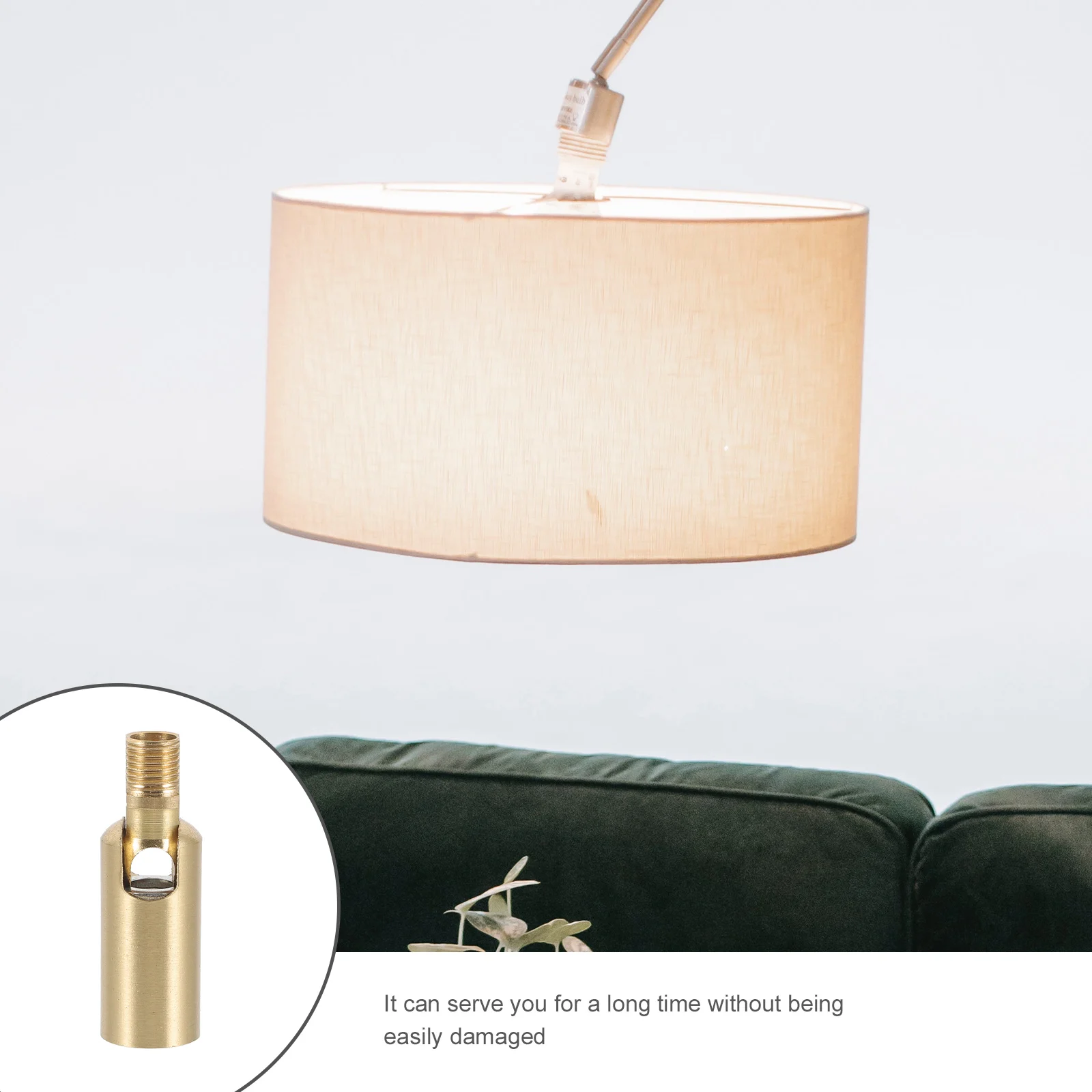 

Pure Copper Swivel Wall Lamp Adapter 180 Degree Adjustable Durable Ceiling Light Converter Moisture Resistant For Bathroom Wall