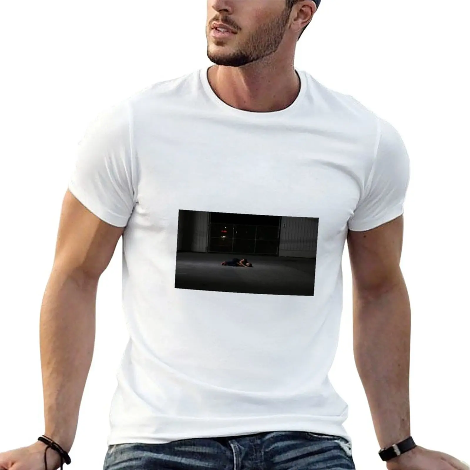Ah, Despair (Deep Blue) T-Shirt Casual Loose Fit Short Sleeve T-Shirt