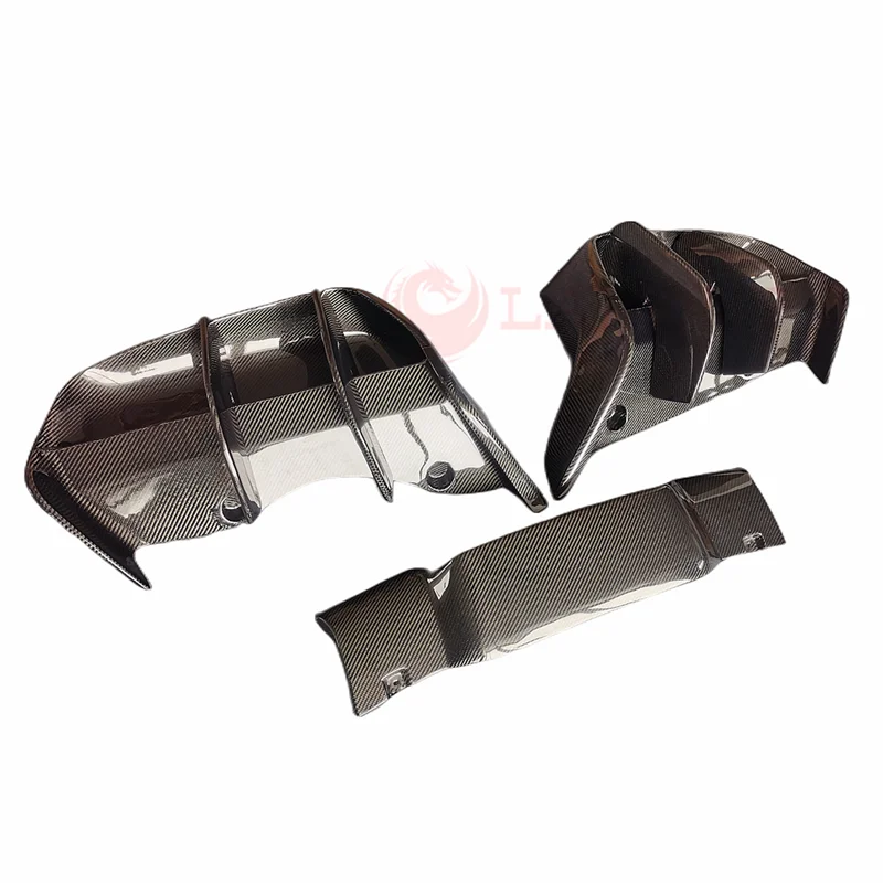

I8 Forged Carbon Fiber Rear Bumper Lip Diffuser With Side Splitter for BMW I8 Body Kit