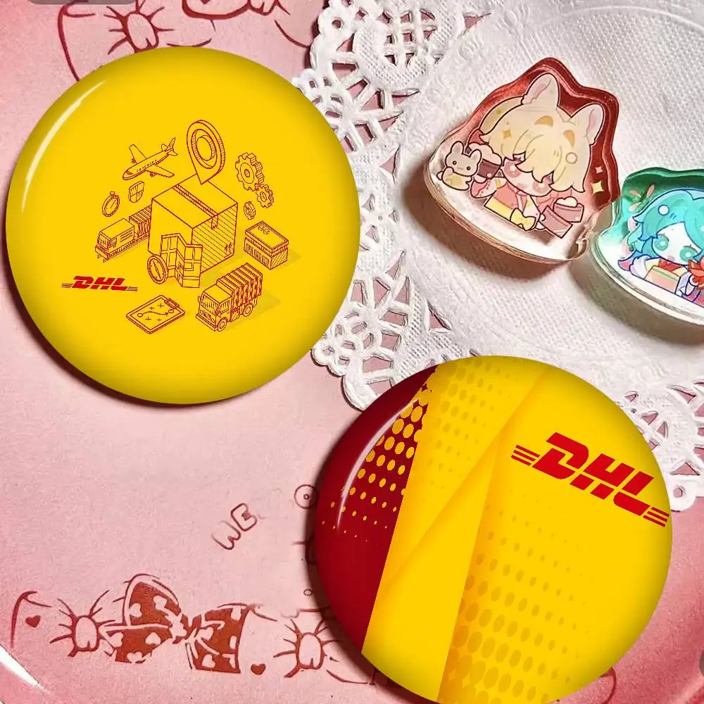 D-DHL New  Brooches Soft Button Pin Funny Silly Gnarpy on A Skateboard Meme Badge Gamer Collection Gifts