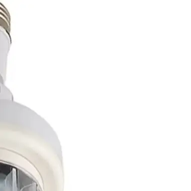 Detachable E27 Screw Fan 360 Rotation Silent ABS Portable Ceiling Fan For Dormitory Home Cooling Air Circulation