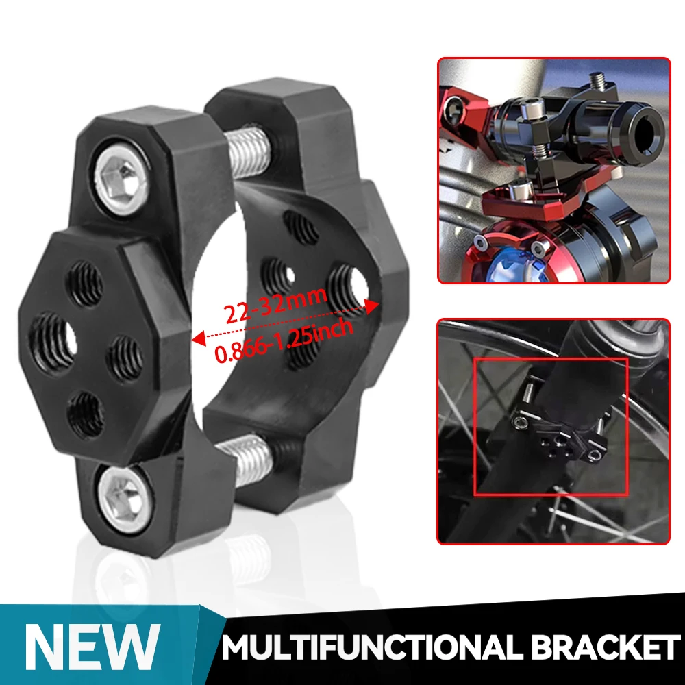 22-32mm Motorcycle Handlebar Bumper Mount Bracket Holder Cla