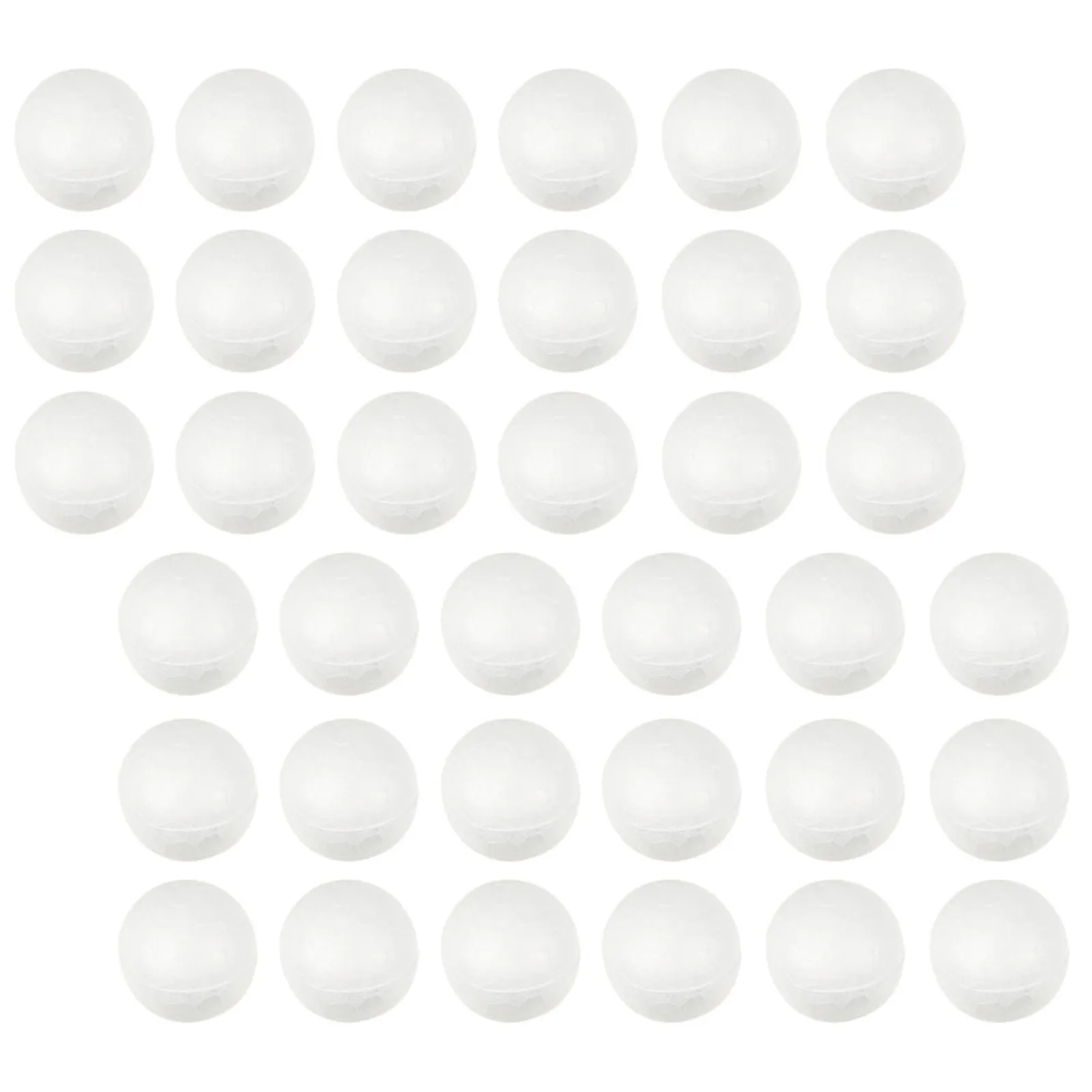 500Pcs Foam Balls Polystyrene White Round Craft Balls DIY Wedding Christmas Party Ornaments Foam Forms Polystyrene Forms view 2