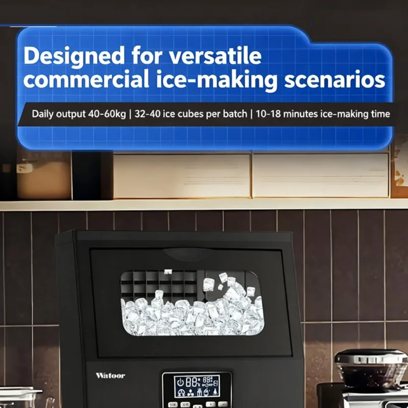 

Mini Counter Top Cube Ice Maker Machine Water Cooling Engine Pump Core for Home Use