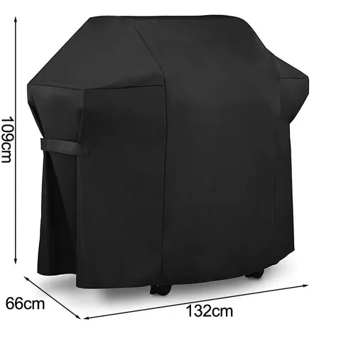 600D Oxford Cloth Grill Cover for Outdoor Grilling Waterproof and Dust Proof with Secure Fit for All Weather Conditions