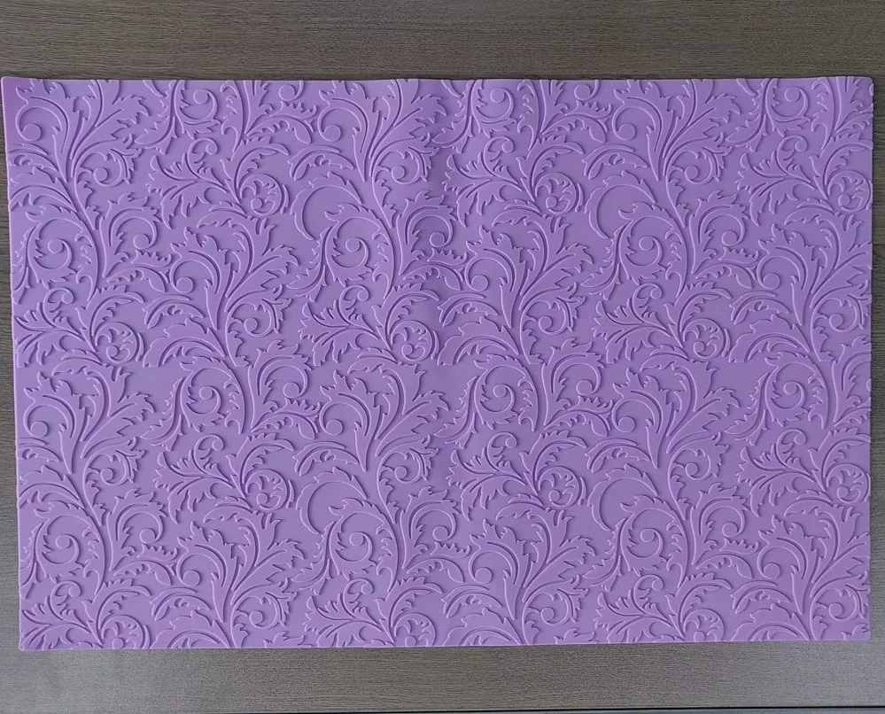 MRF High Quality Classic Flower Pattern Silicone Dough Baking Mat HB0553-1