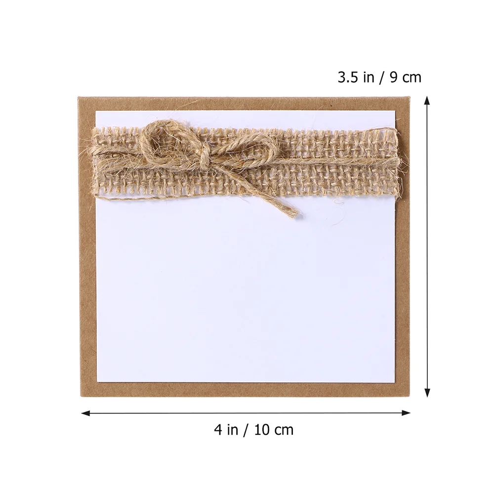 

20Pcs Rustic Linen Table Cards Elegant Wedding Party Decor Pastoral Style Modern Event Place Markers Place Name Card