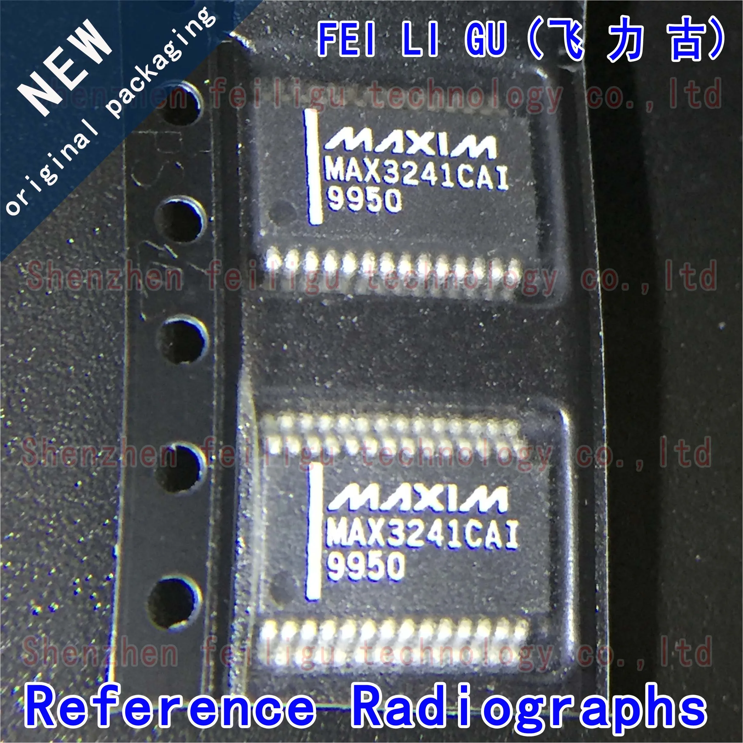 

1~30PCS 100% New original MAX3241CAI+T MAX3241CAI MAX3241 Package:SSOP28 RS232 Transceiver Chip