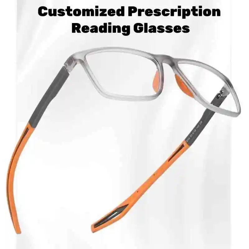 

Индивидуальные очки для чтения по рецепту, сверхлегкие очки с защитой от синего света, квадратные классические очки по индивидуальному заказу