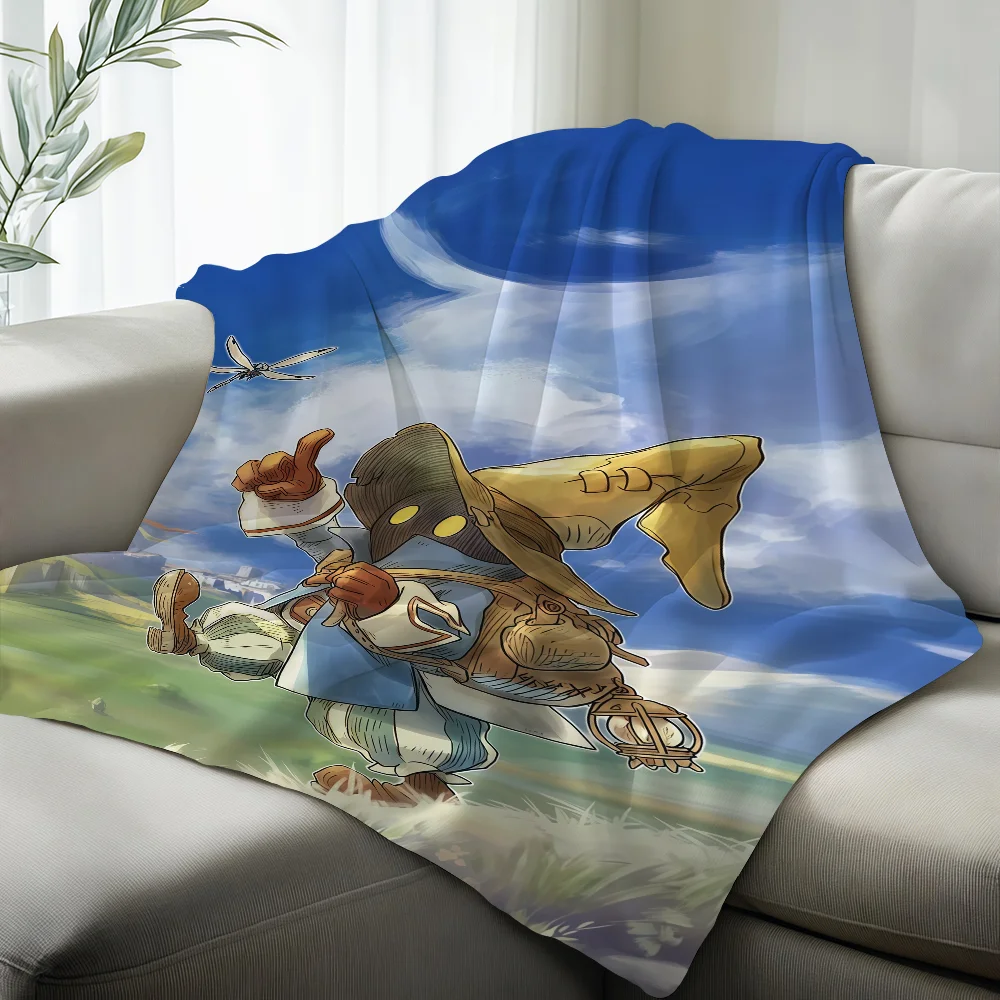 Games F-final F-fantasy Blanket Suitable For Sofas Beds Offices Cars Outdoor Travel An Ideal Gift For Friends Family