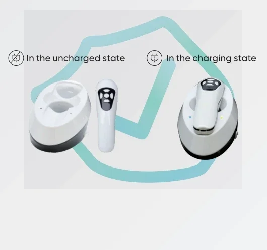 متوفر في المخزون MEICET M18S محلل فروة الرأس اللاسلكي الذكي الماسح الضوئي مجهر Dermascope الرقمي لفروة الرأس الجلدية