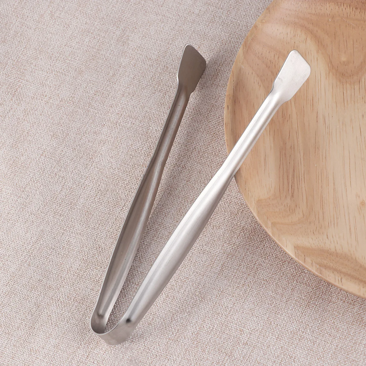 

Stainless Steel Food Tongs Eiszange Gold Kuechenzange Ice Serving Servierzange Lebensmittelzange