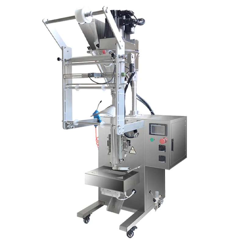 320 420 fully automatic quantitative film width screw powder packaging machine three side sealing back sealing