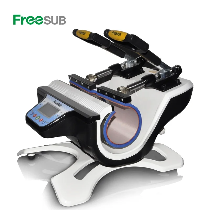 Freesub double station heat press sublimation machine coffee cup magic mug printing machine ST-210