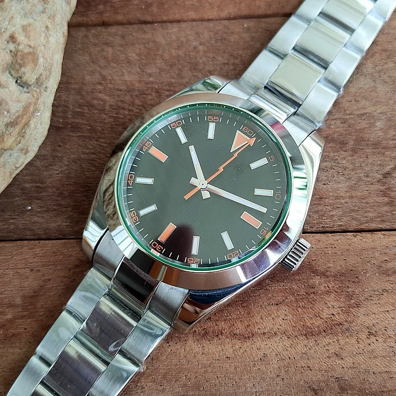 Men Fashion King - Relógio masculino mecânico automático Parnis, estilo