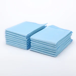 Absorbent Disposable Bed Pads 80x150cm Underpad Bed Cover Pads for Bedwetting Incontinence Furniture, 5 Pieces/Pack