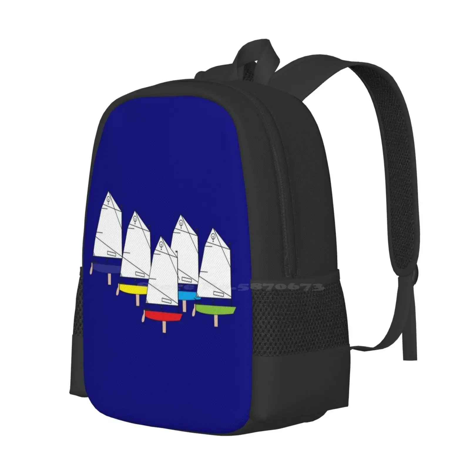 Optimist Sailing Beiboot Heißer Verkauf Schultasche Rucksack Mode Taschen Optimist Kinderwagen Segelbeiboot Seemann Segelboot Rennen Segeln