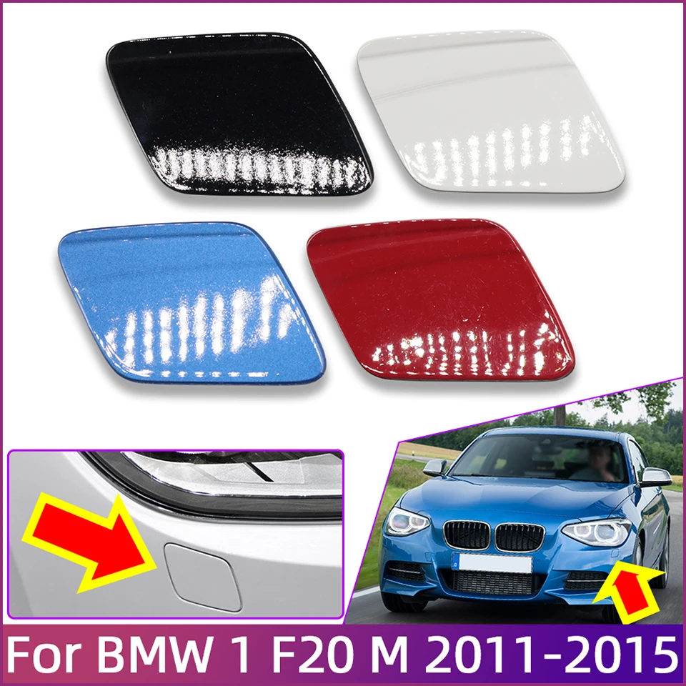 Front Bumper Headlight Washer Nozzle Cover For BMW 1 F20M 2011-2015 Trim Lid Cleaner Sprayer Shell Cap 51118053829 51118053830