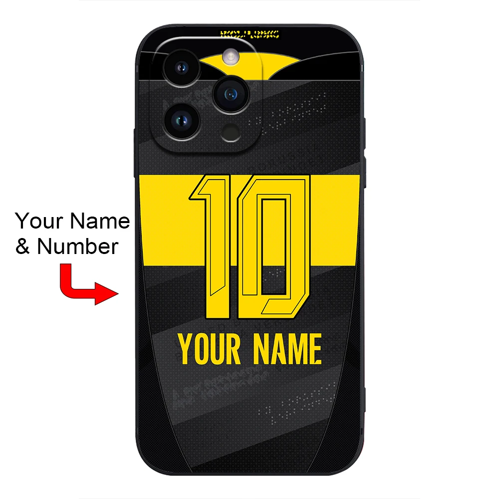 Germany Dortmund Signal Iduna Park REVOLUTIONÄR Cover Case for iPhone 15 14 Pro Max 13 12 11 Mini X XS XR 7 8 6S Plus SE