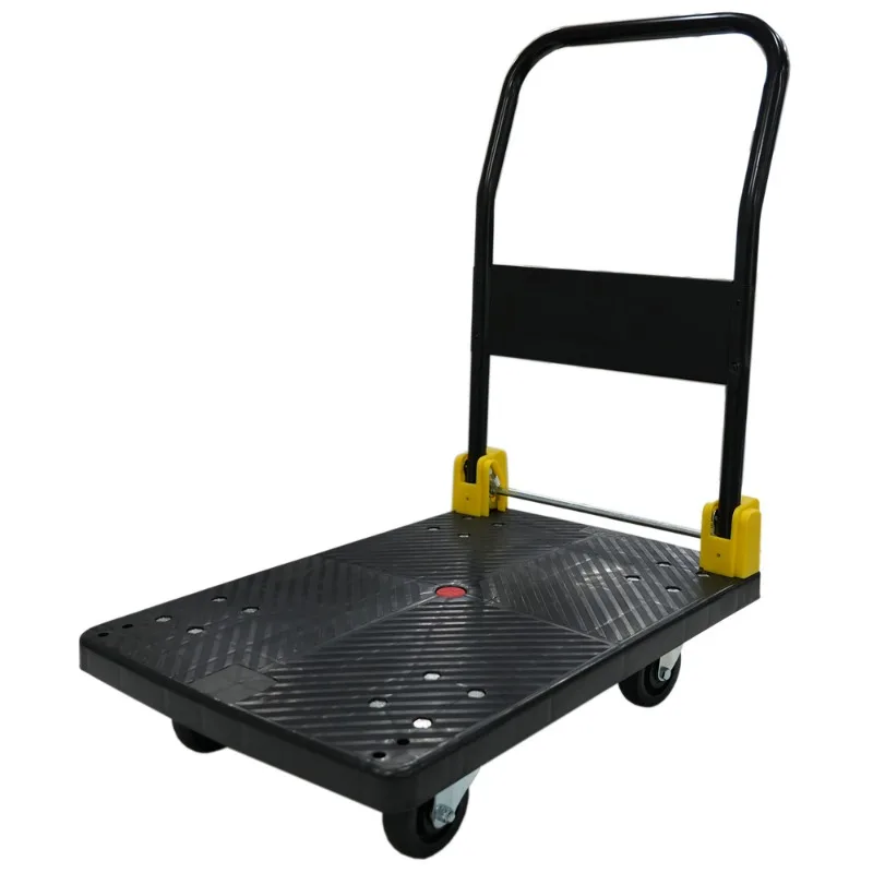 

Foldable Platform Push Hand Truck Cart, 440 lbs. Weight