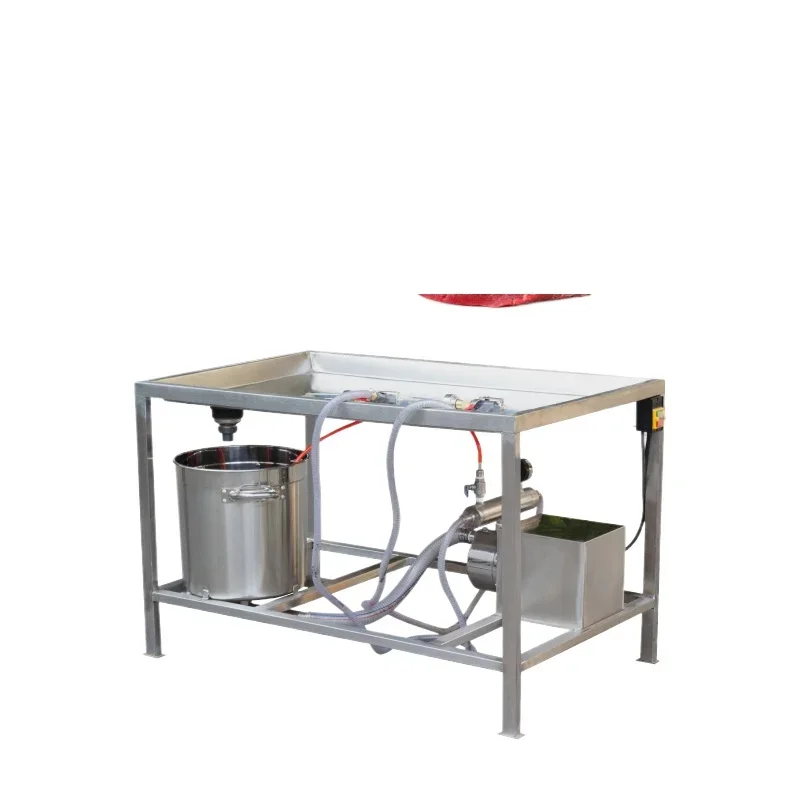 Máquina manual de inyección de agua salada para carne estofada, máquina de inyección de agua salada de doble pistola, máquina de inyección de salsa de soja para carne con 8 agujas