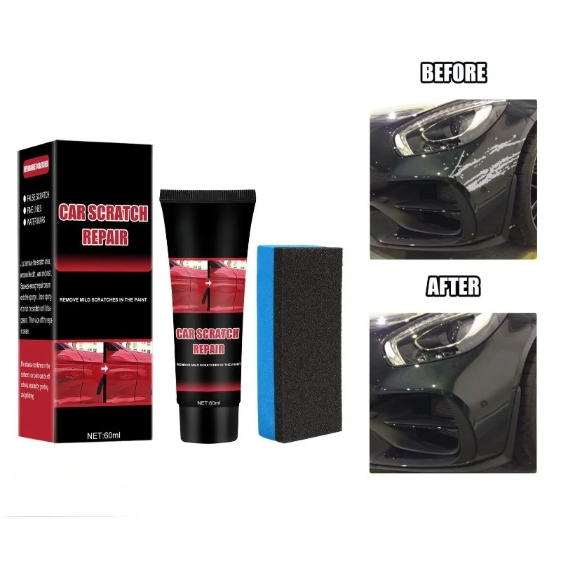 Cera para reparo de arranhões de pintura de carro, cera para reparo de arranhões de carro, cera de manutenção de beleza, removedor de arranhões de carro, limpeza, reparo de pintura