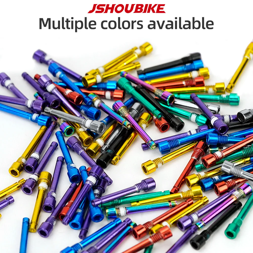 JSHOUBIKE Bicycle Bolt Disc Brake Caliper Bolt Fixing Pin Inserted Into Caliper Hexagonal Screw Fixing Bicycle Parts