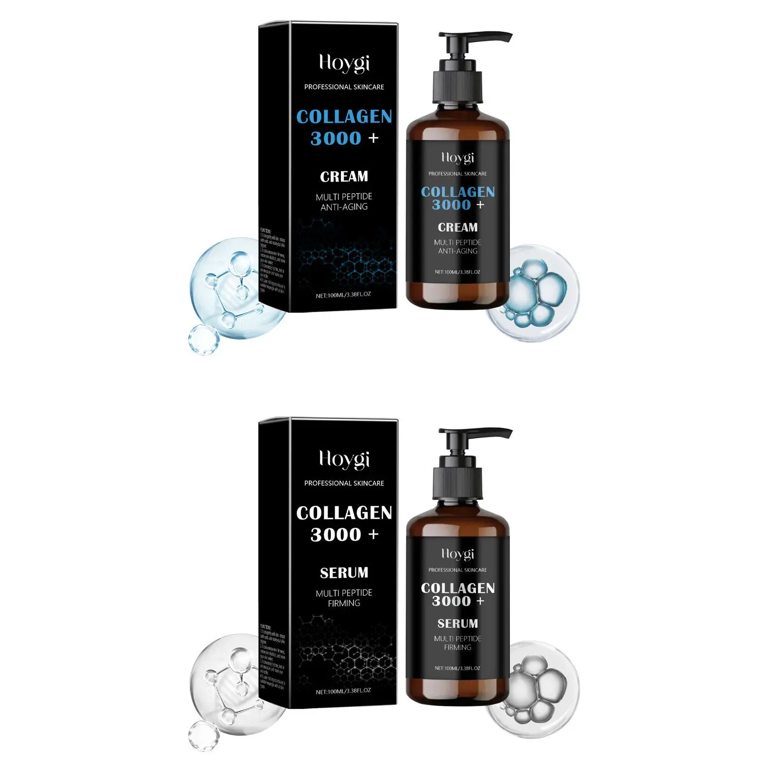 Hyaluronic Essence Firming Lifting Facial Serum Increase Skin Elasticity Rejuvenation Tightening Face Cream Nourishing Skin Care