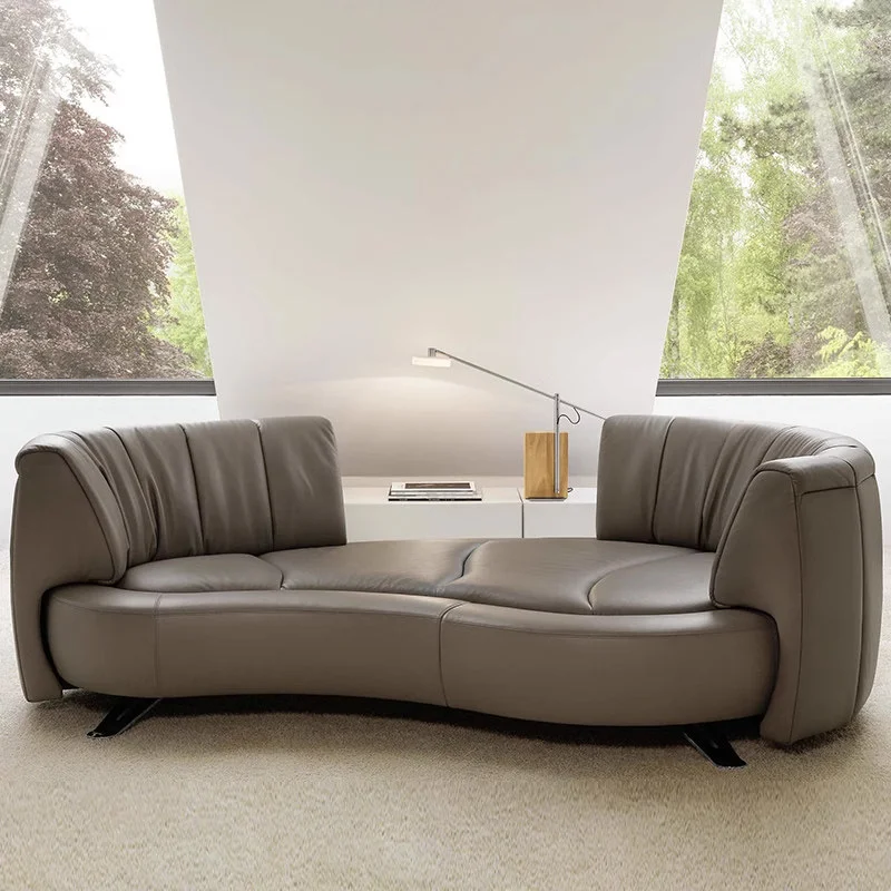 #Modern European Designer French Chesterfield New Leisure Feature Adjustable Backrest Angle Couch for Apartment Living Room Use