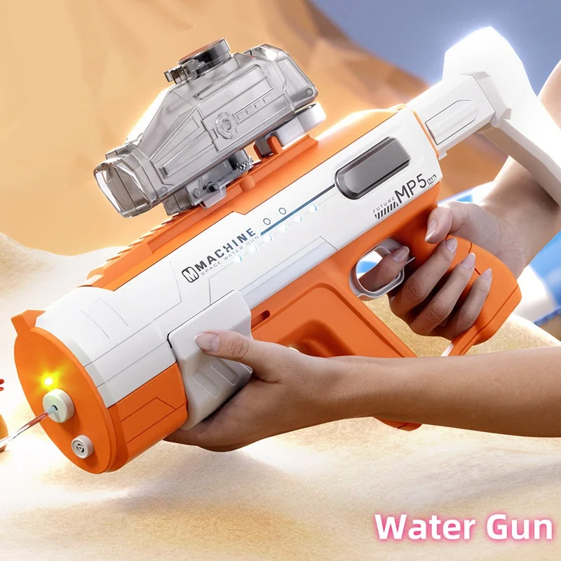 

Summer Automatic Water Spray Children's Toys Electric Powerful Water Gun Outdoor Continuous Shooting Pool Beach Water Rifle