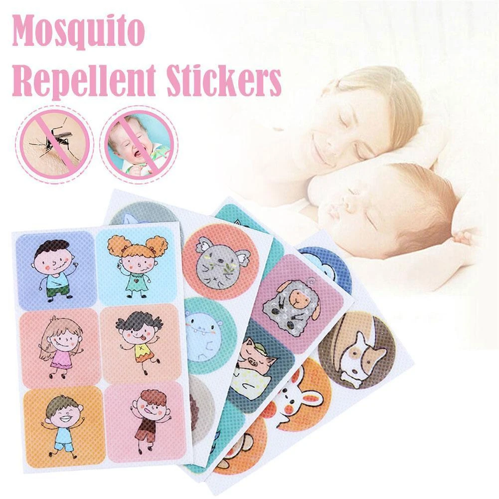 Pregnant Women and Children Anti-mosquito Plastic Bag 36pc Cartoon Design Vegetable Formula Suitable  Infants and Young Children