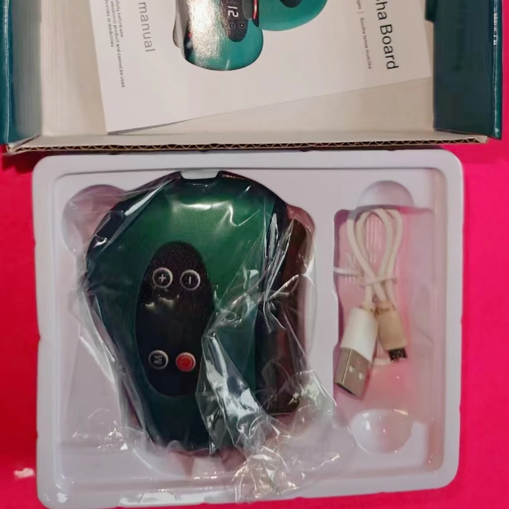 Electric Guasha Massager Body Scraping Heating Vibration Muscle Guasha Face Neck Eye Massage Knife Stone Gua Sha Gouache Scraper